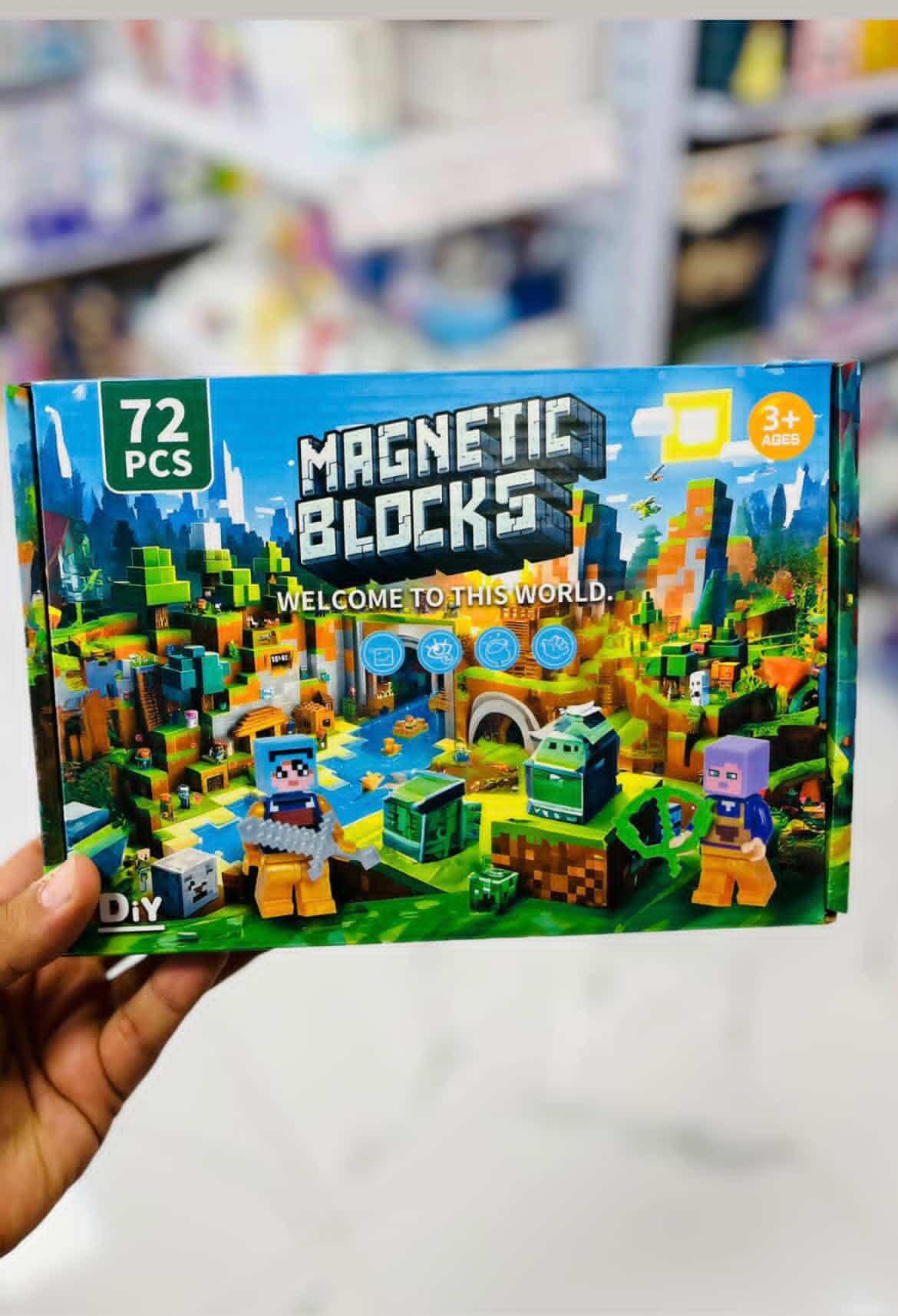 لگو ماینکرافت 72قطعه مگنتی 